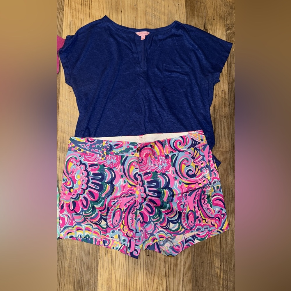 Lily Pulitzer shorts & top